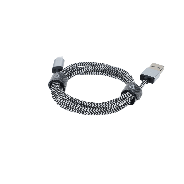 4 Ft. Braided Cable (USB-A to Lightning Cable)