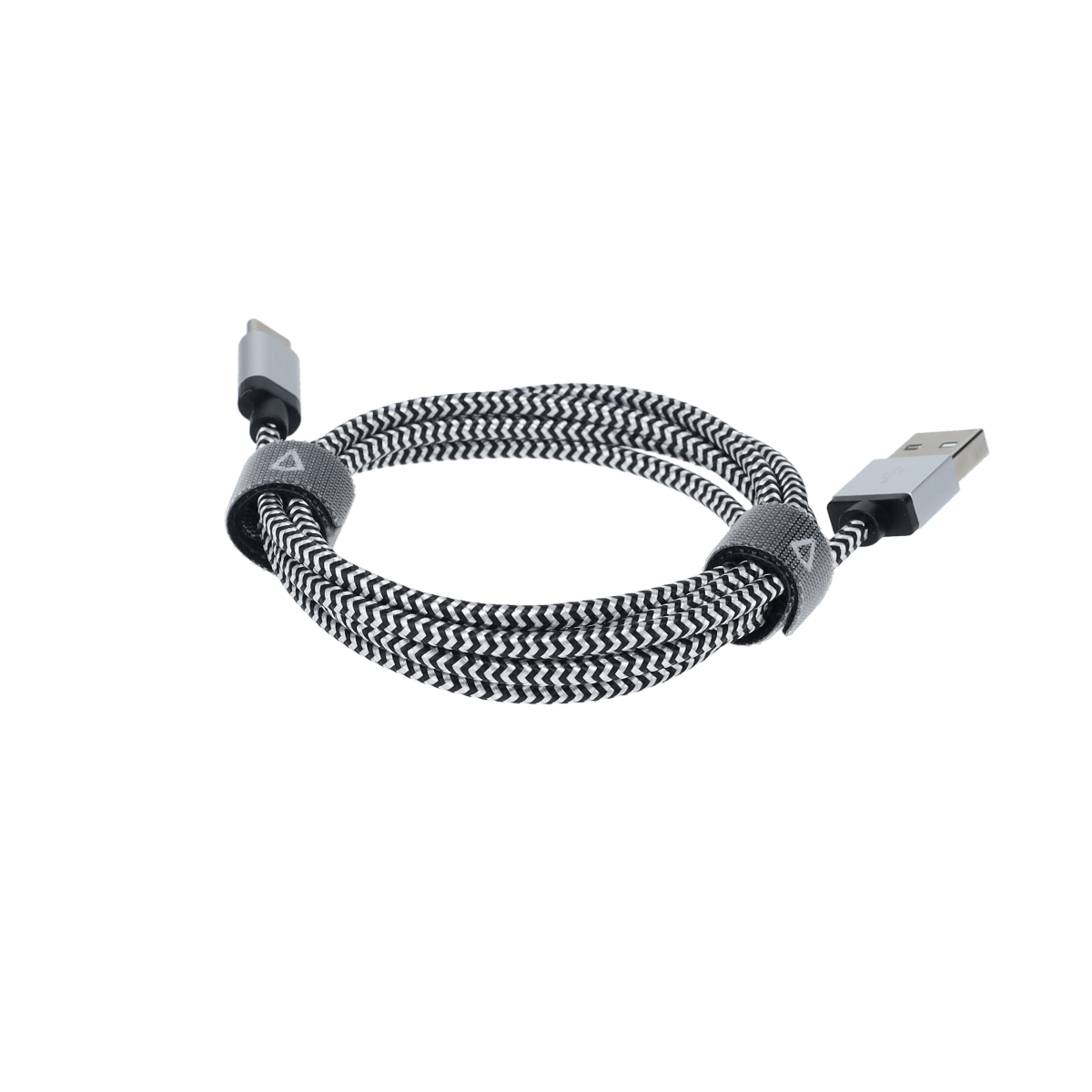 4 Ft. Braided Cable (USB-A to USB-C Cable)