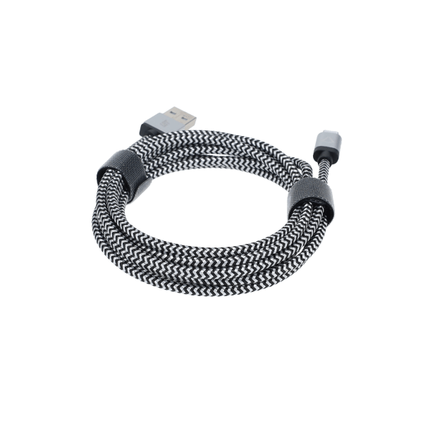 7 Ft. Braided Cable (USB-A to Lightning Cable)