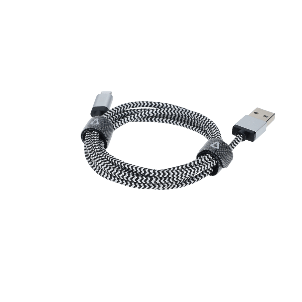 4 Ft. Braided Cable (USB-A to Lightning Cable)
