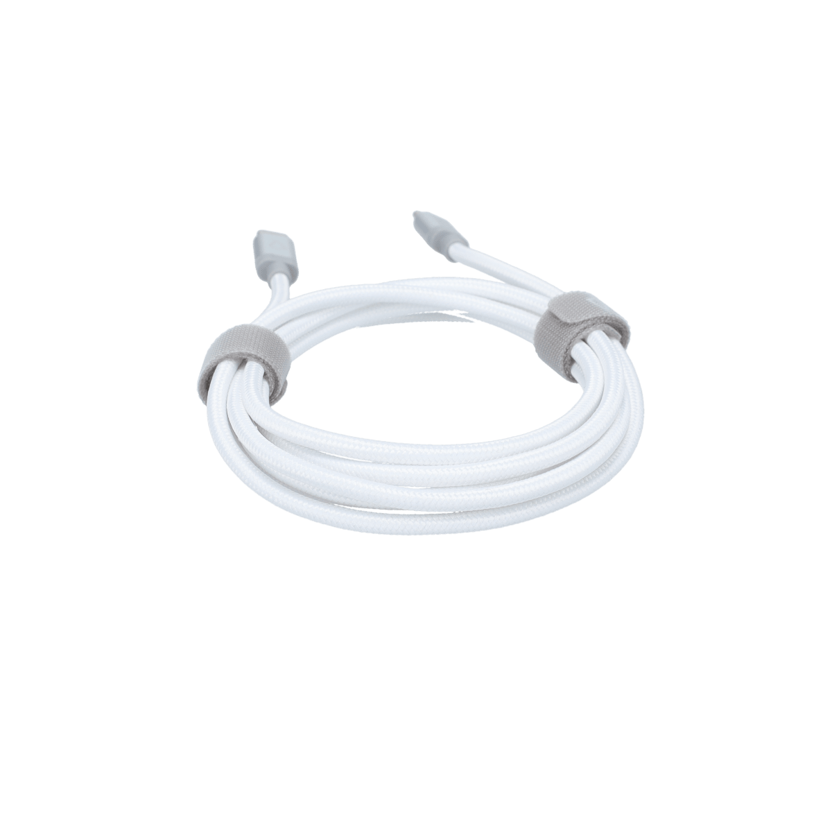 5 Ft. Braided White Cable (USB-C to USB-C)