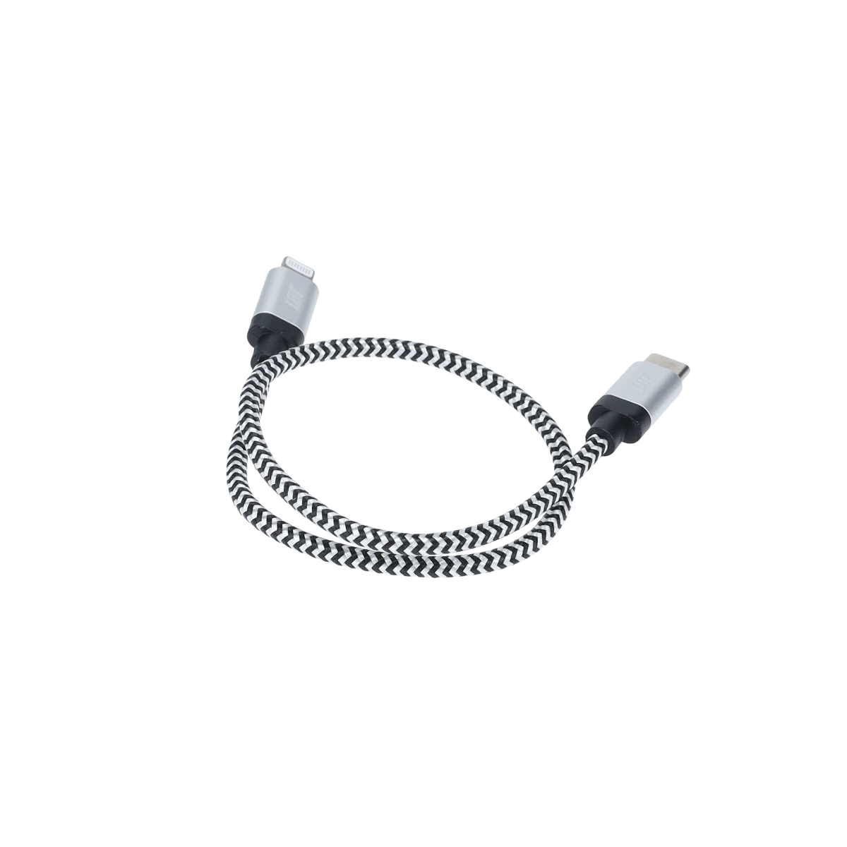1 ft Braided Cable (USB-C to Lightning Cable)