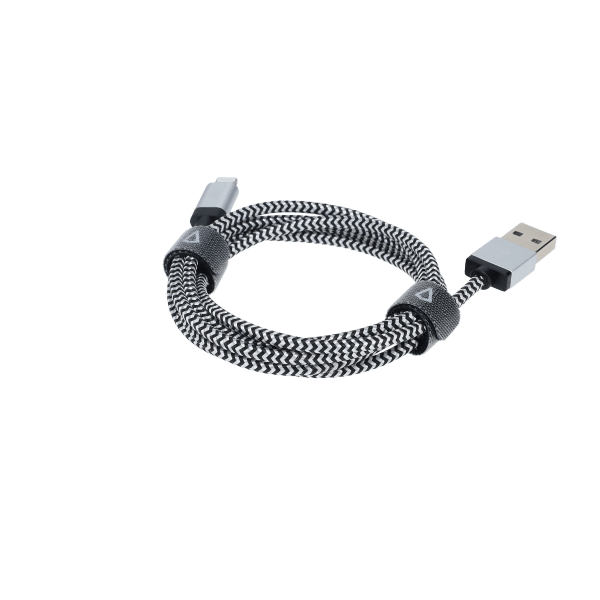 4 Ft. Braided Cable (USB-A to Lightning Cable)