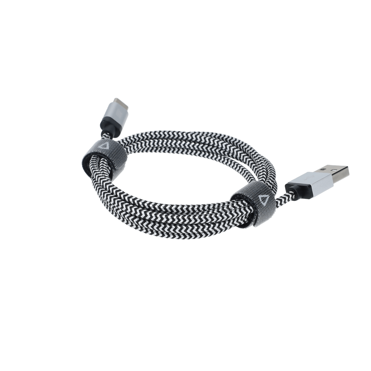 4 Ft. Braided Cable (USB-A to USB-C Cable)