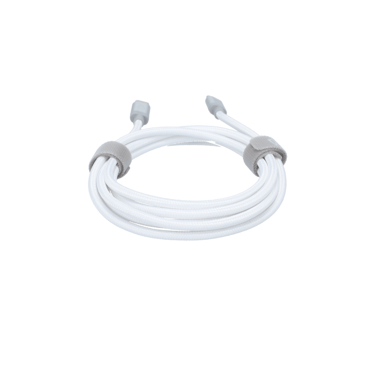 5 Ft. Braided White Cable (USB-C to USB-C)