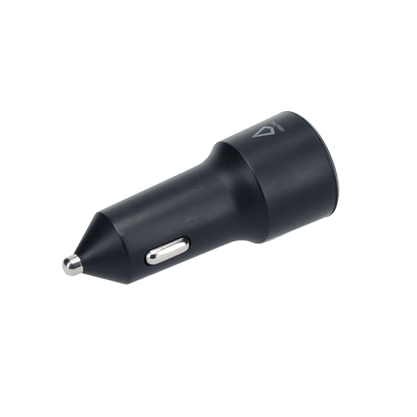 20W Dual Port Car Charger with 4ft Cable (USB-C to C)