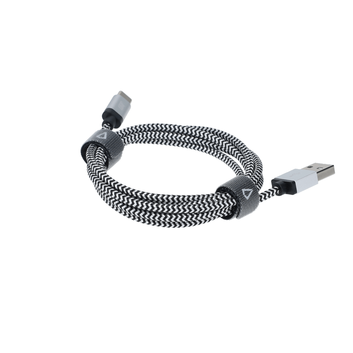 4 Ft. Braided Cable (USB-A to USB-C Cable)