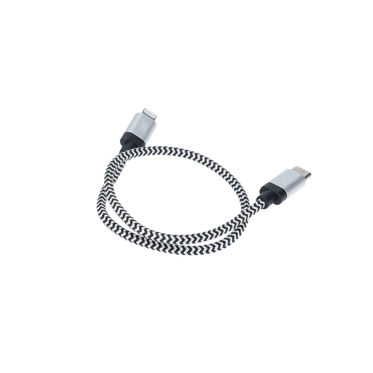 1 Ft. Braided Cable (USB-C to Lightning Cable)