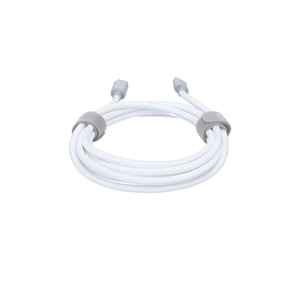 5 Ft. Braided White Cable (USB-C to USB-C)