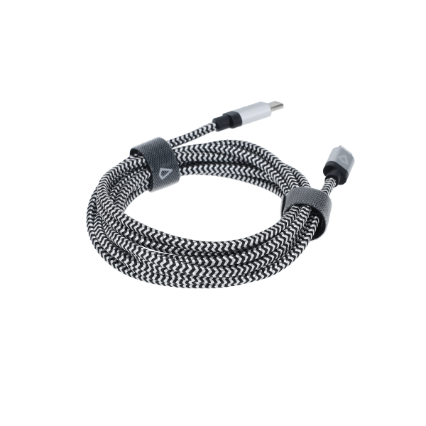 7 Ft. Braided Cable (USB-C to Lightning Cable)