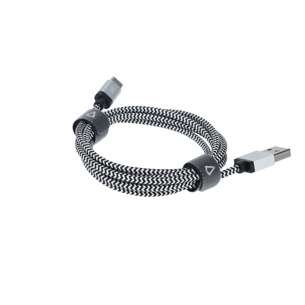 4 Ft. Braided Cable (USB-A to USB-C Cable)