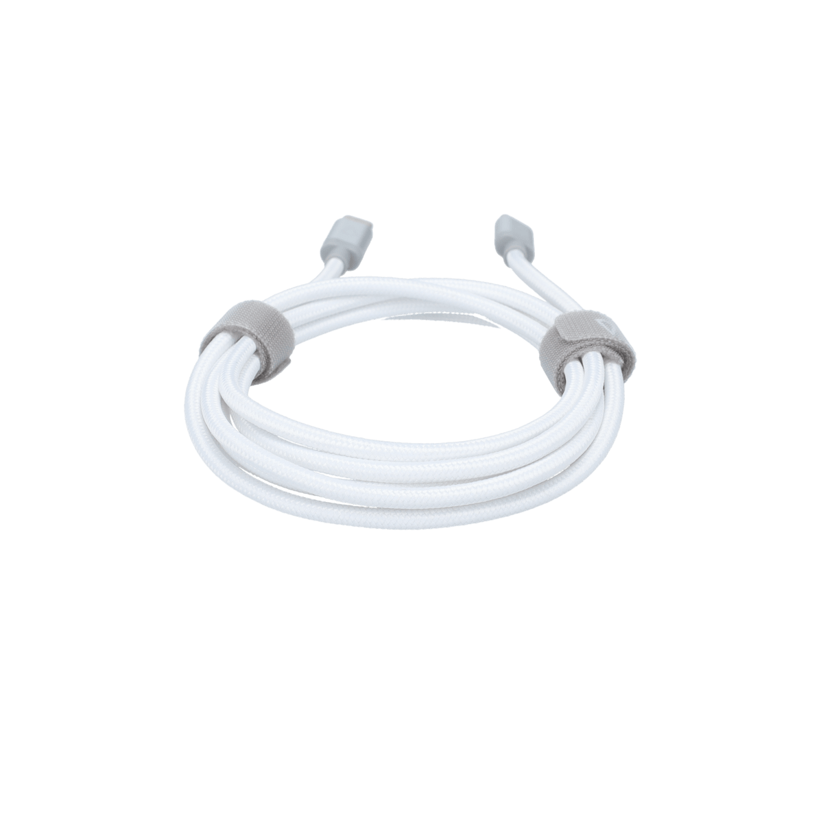 5 Ft. Braided White Cable (USB-C to USB-C)