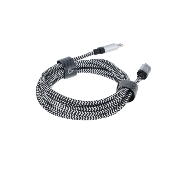 7 Ft. Braided Cable (USB-C to Lightning Cable)
