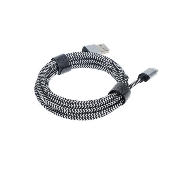 7 Ft. Braided Cable (USB-A to Lightning Cable)
