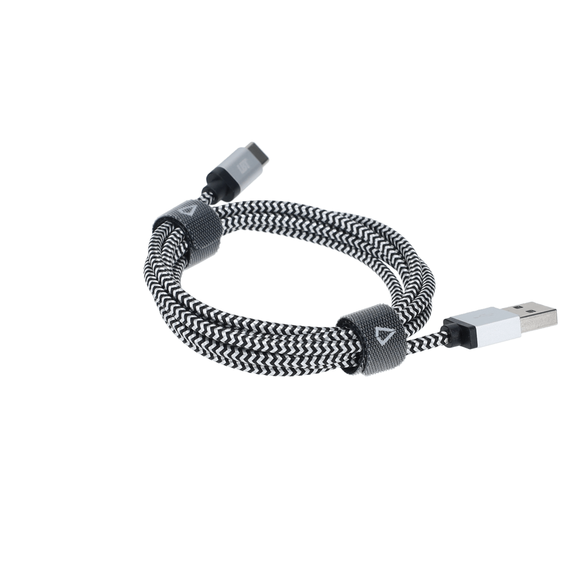 4 Ft. Braided Cable (USB-A to USB-C Cable)