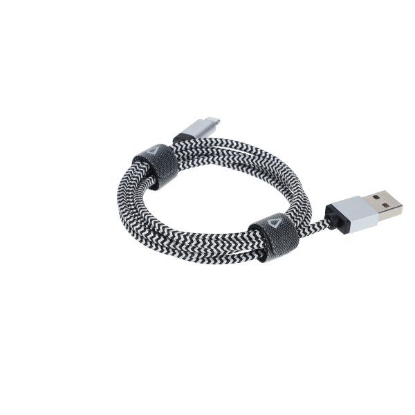 4 Ft. Braided Cable (USB-A to Lightning Cable)