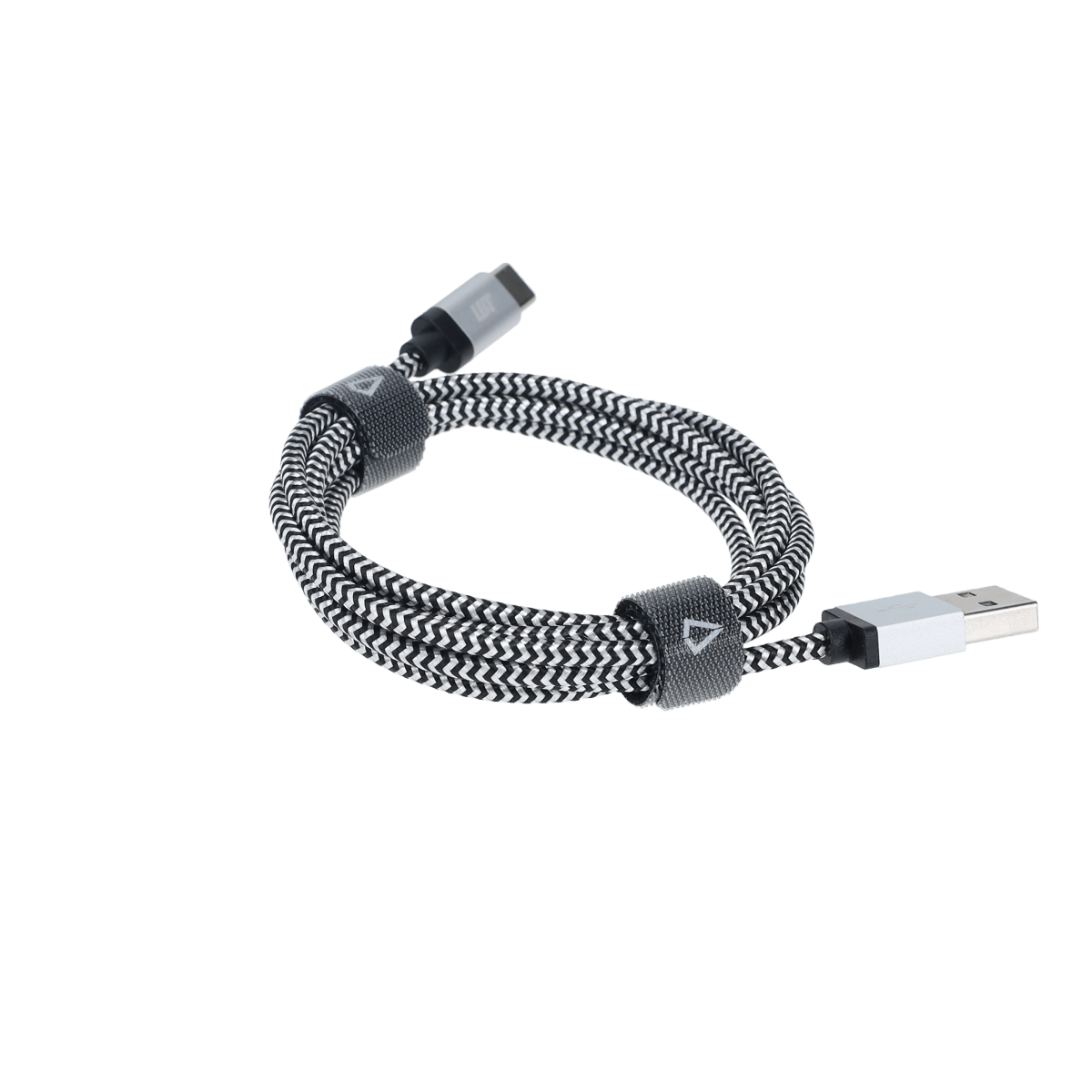 4 Ft. Braided Cable (USB-A to USB-C Cable)