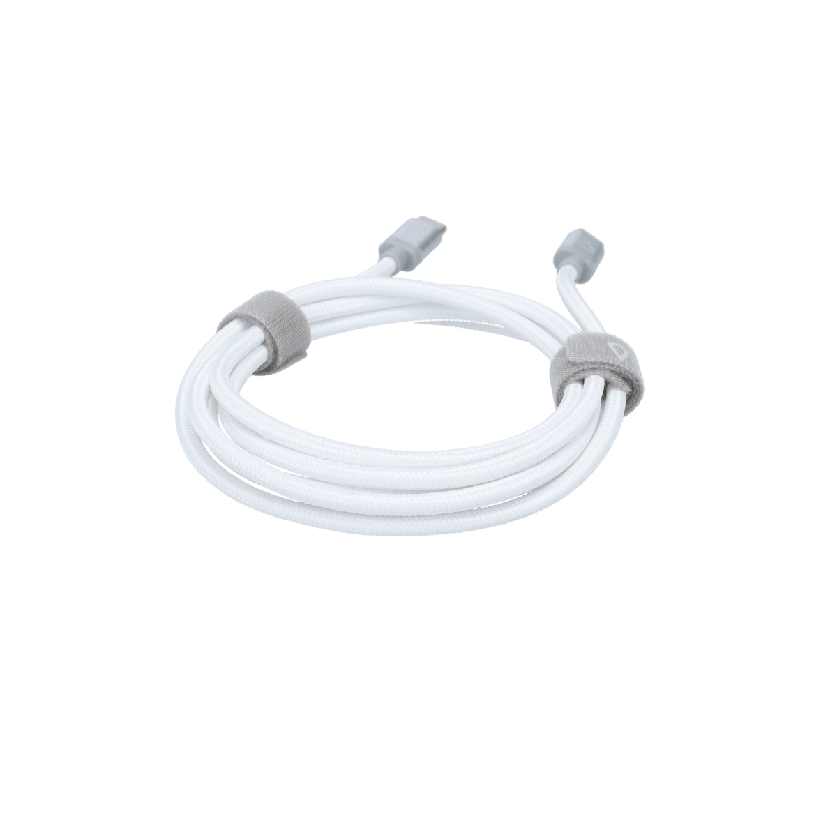 5 Ft. Braided White Cable (USB-C to USB-C)