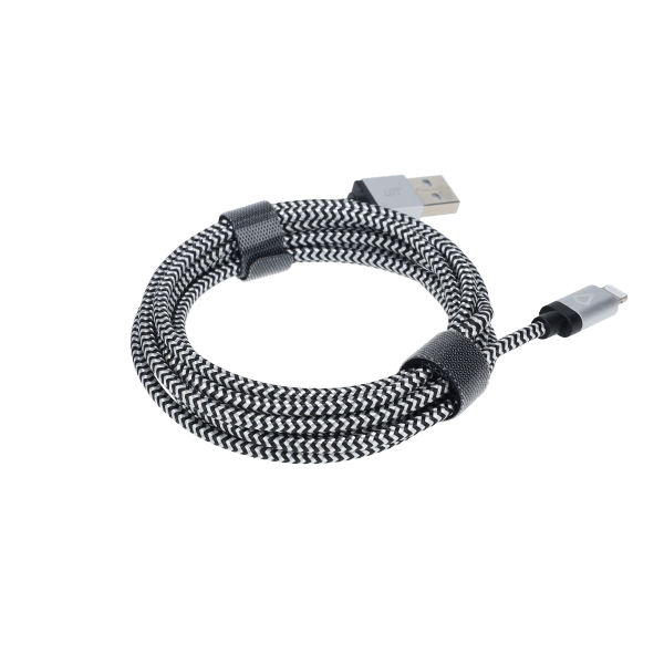 7 Ft. Braided Cable (USB-A to Lightning Cable)