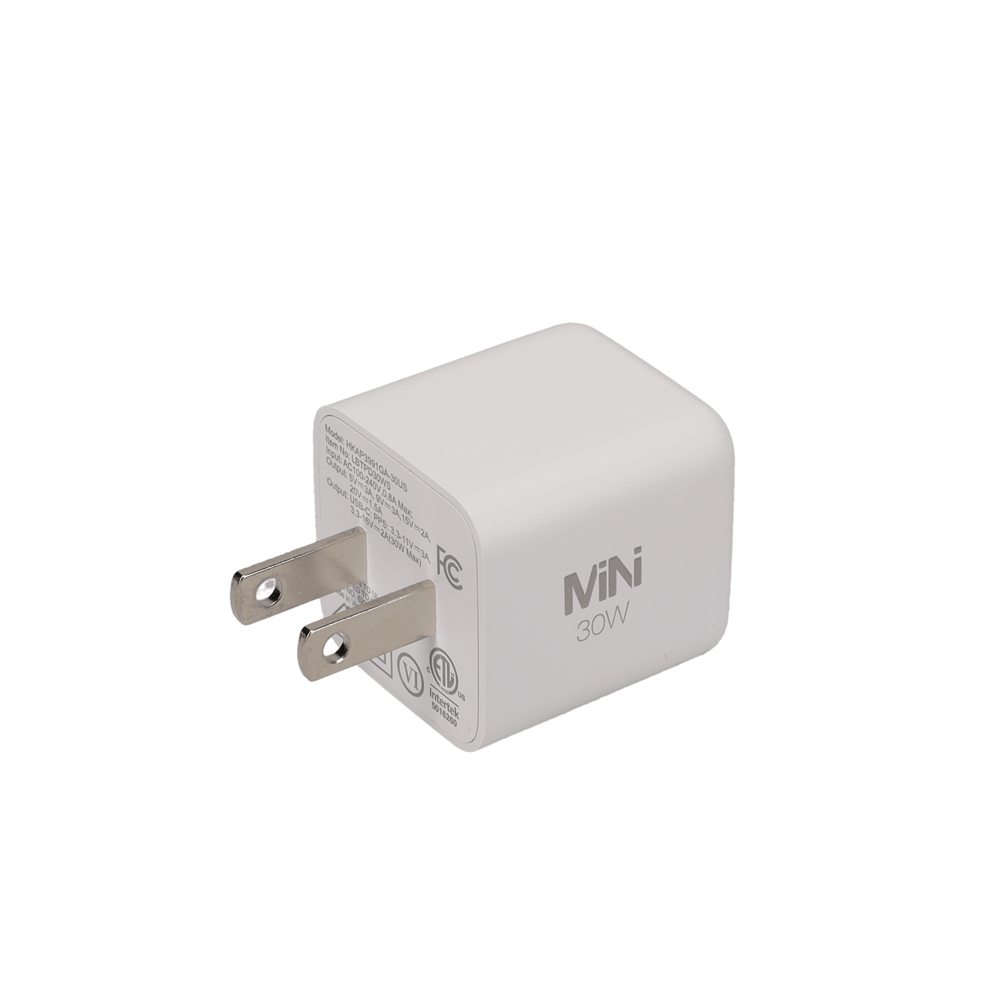 30W GaN PD Mini Wall Charger (GRS)