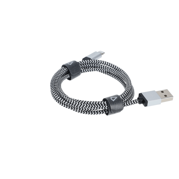 4 Ft. Braided Cable (USB-A to Lightning Cable)