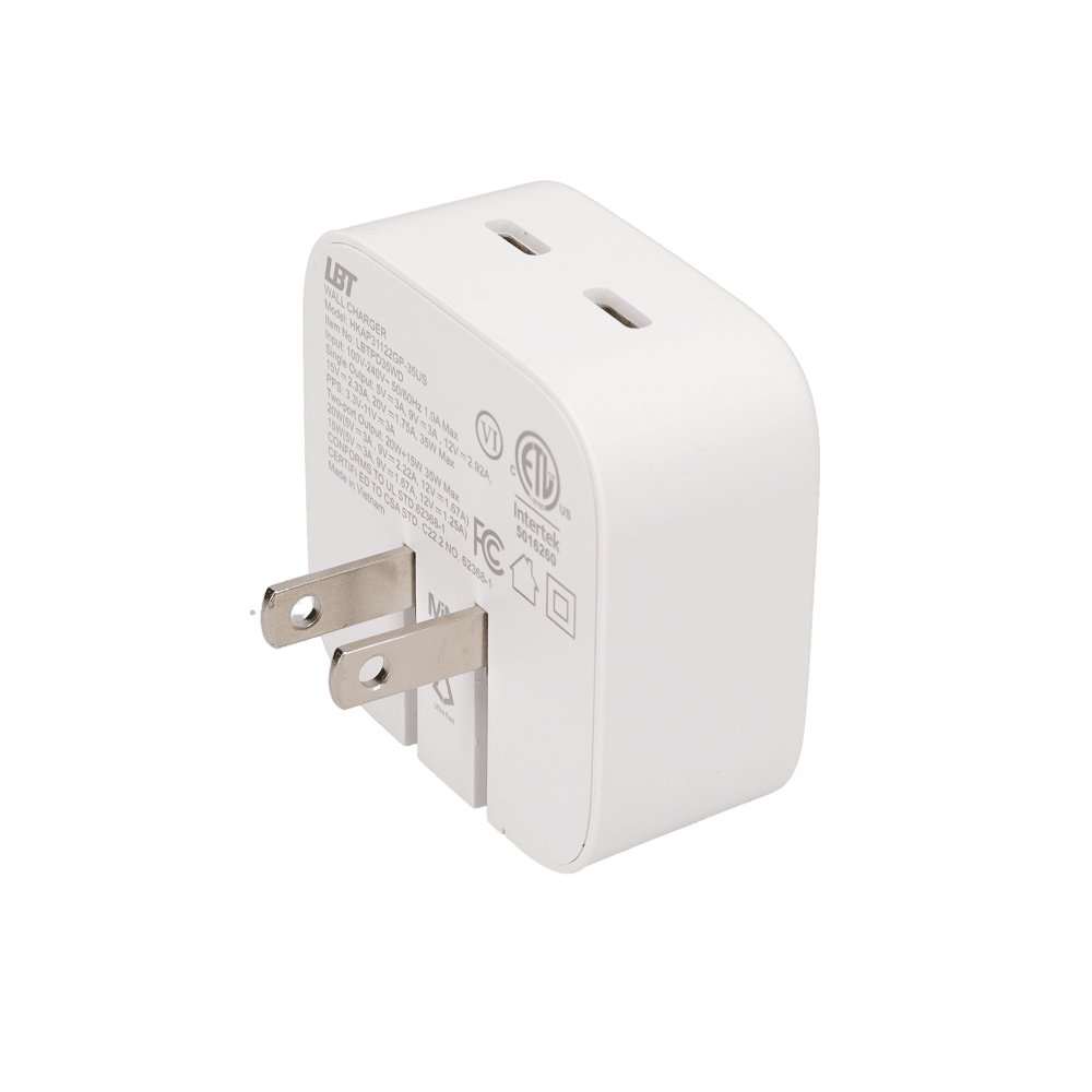 35W Dual-Port GaN PD Wall Charger (MiNi)
