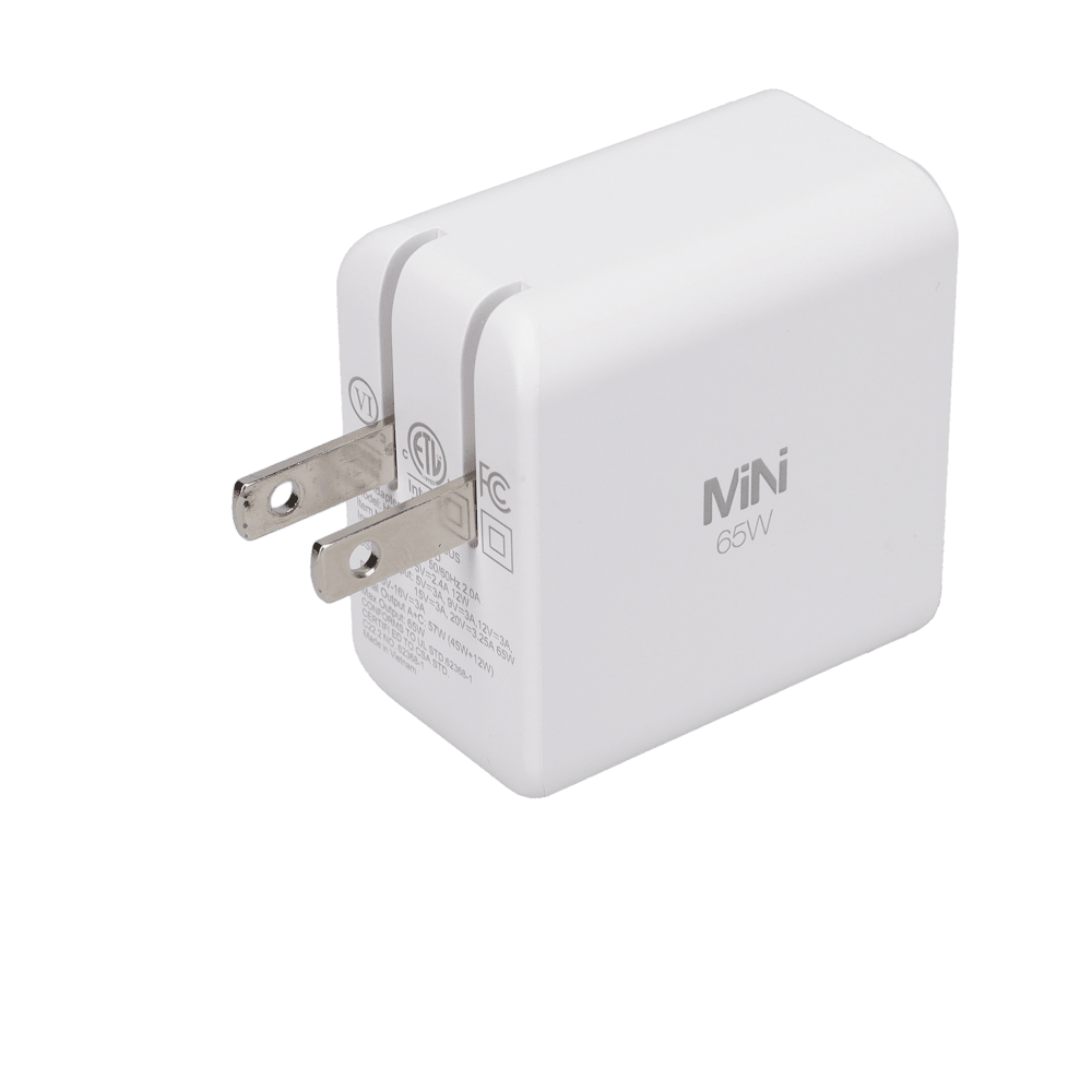 65W Dual-Port GaN PD Wall Charger (MiNi)