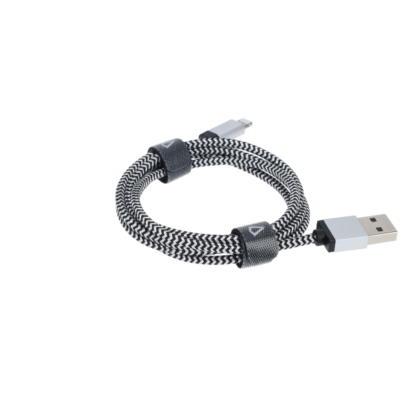 4 Ft. Braided Cable (USB-A to Lightning Cable)