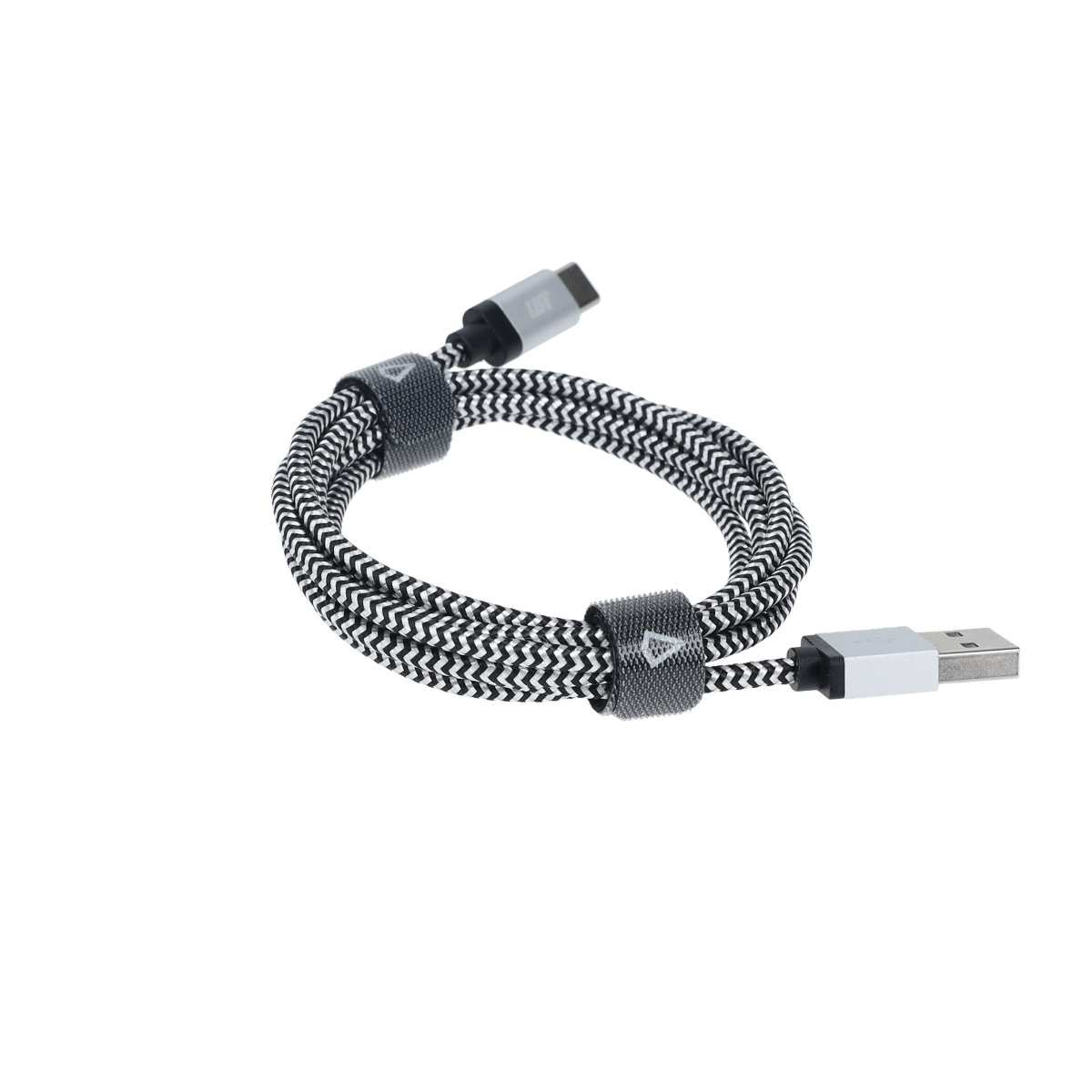 4 Ft. Braided Cable (USB-A to USB-C Cable)