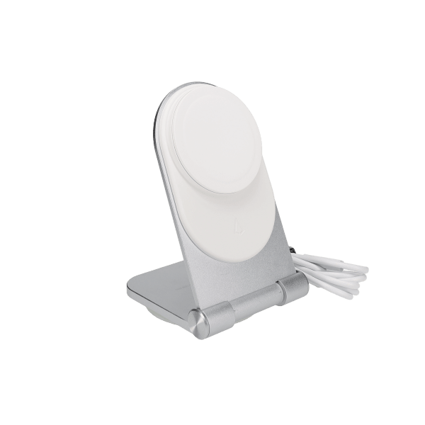 15W MagSafe Desktop Stand (Silver)