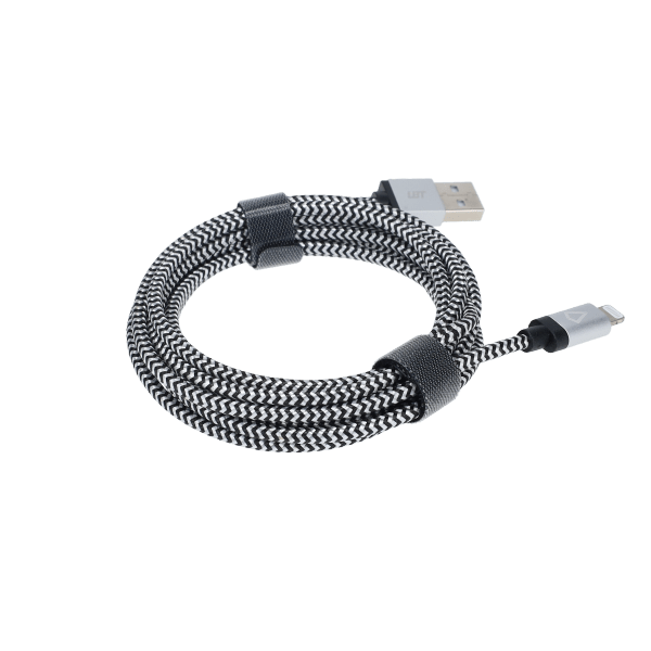 7 Ft. Braided Cable (USB-A to Lightning Cable)