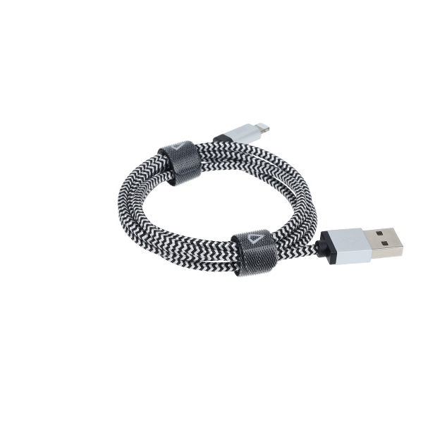 4 Ft. Braided Cable (USB-A to Lightning Cable)
