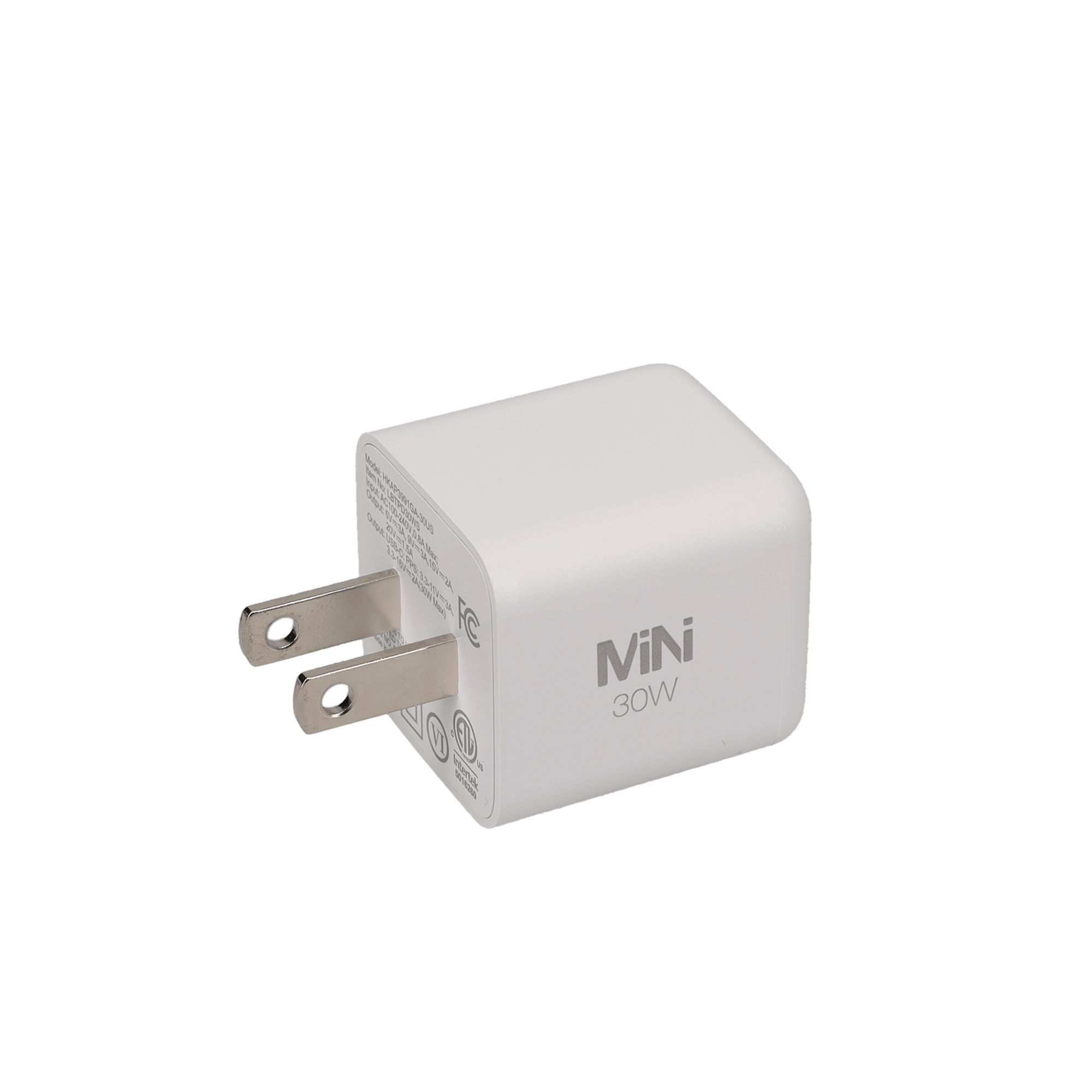 30W GaN PD Mini Wall Charger (GRS)