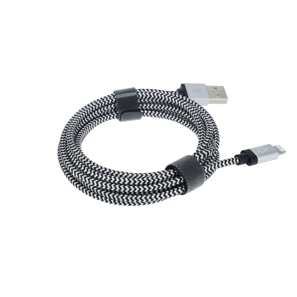 7 Ft. Braided Cable (USB-A to Lightning Cable)