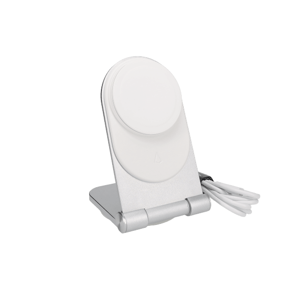 15W MagSafe Desktop Stand (Silver)