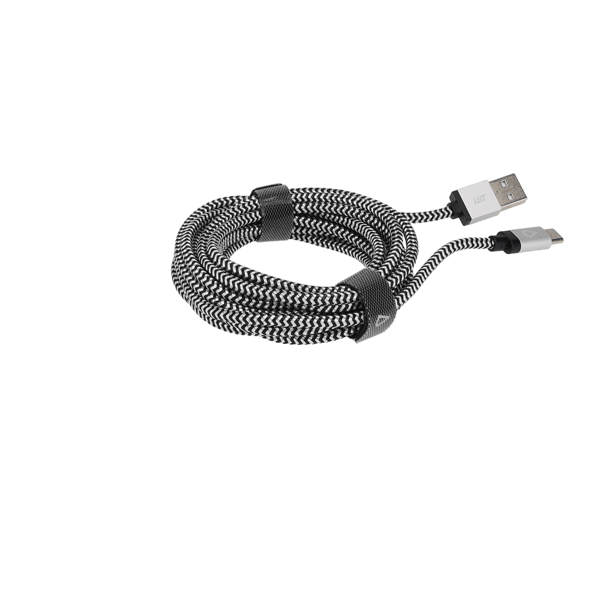 10 Ft. Braided Cable (USB-A to USB-C Cable)