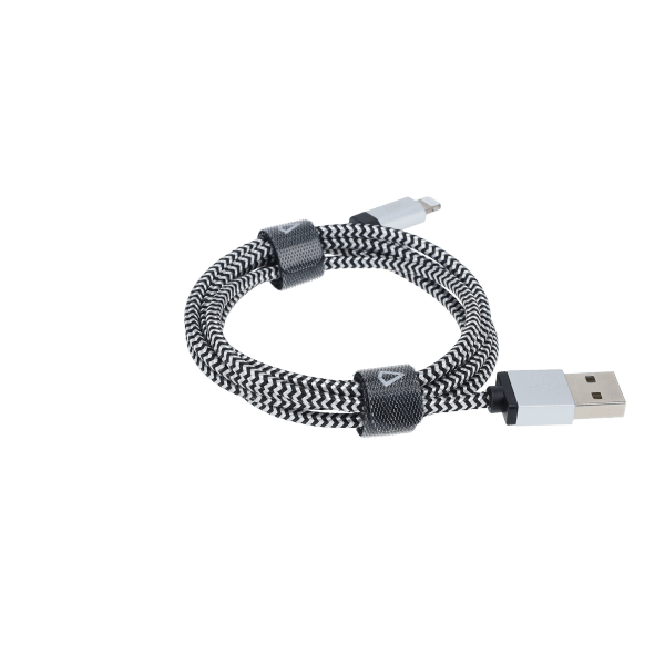 4 Ft. Braided Cable (USB-A to Lightning Cable)