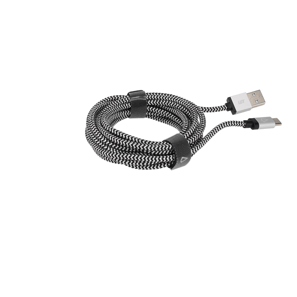 10 Ft. Braided Cable (USB-A to USB-C Cable)