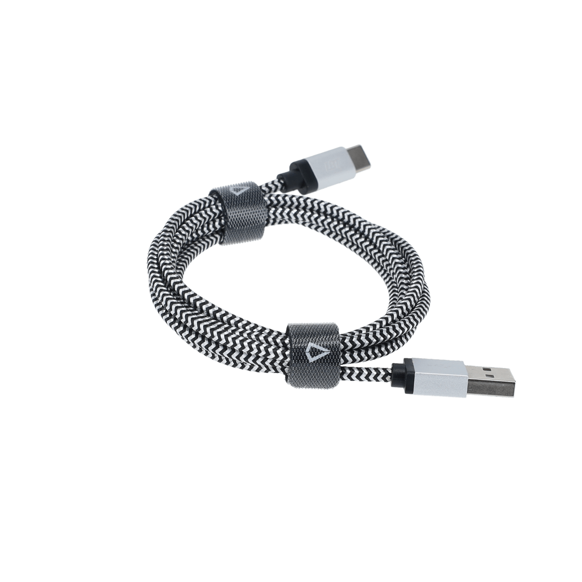 4 Ft. Braided Cable (USB-A to USB-C Cable)