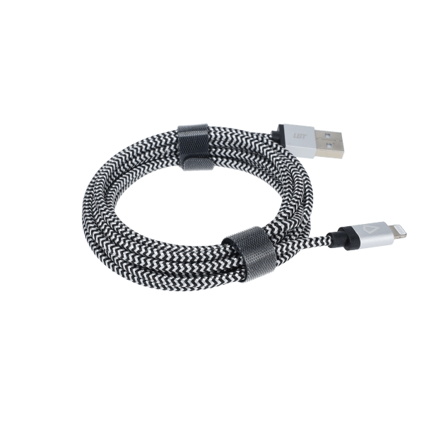 7 Ft. Braided Cable (USB-A to Lightning Cable)