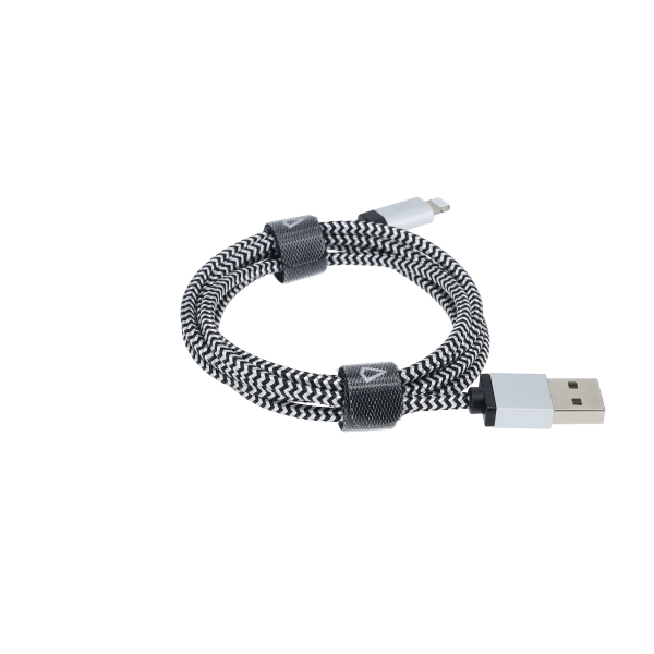 4 Ft. Braided Cable (USB-A to Lightning Cable)