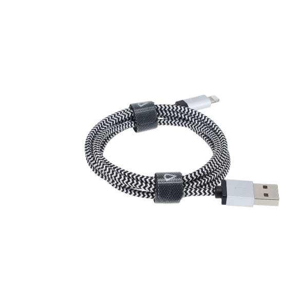 4 Ft. Braided Cable (USB-A to Lightning Cable)