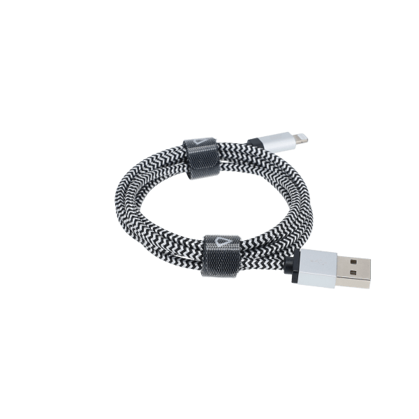 4 Ft. Braided Cable (USB-A to Lightning Cable)