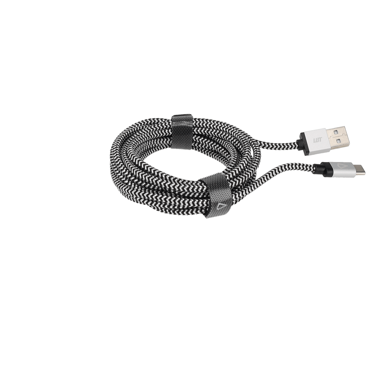 10 Ft. Braided Cable (USB-A to USB-C Cable)