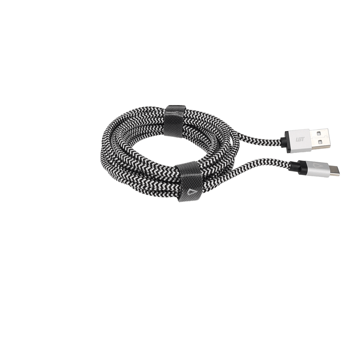 10 Ft. Braided Cable (USB-A to USB-C Cable)