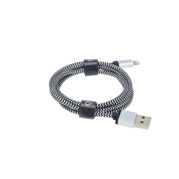 4 Ft. Braided Cable (USB-A to Lightning Cable)