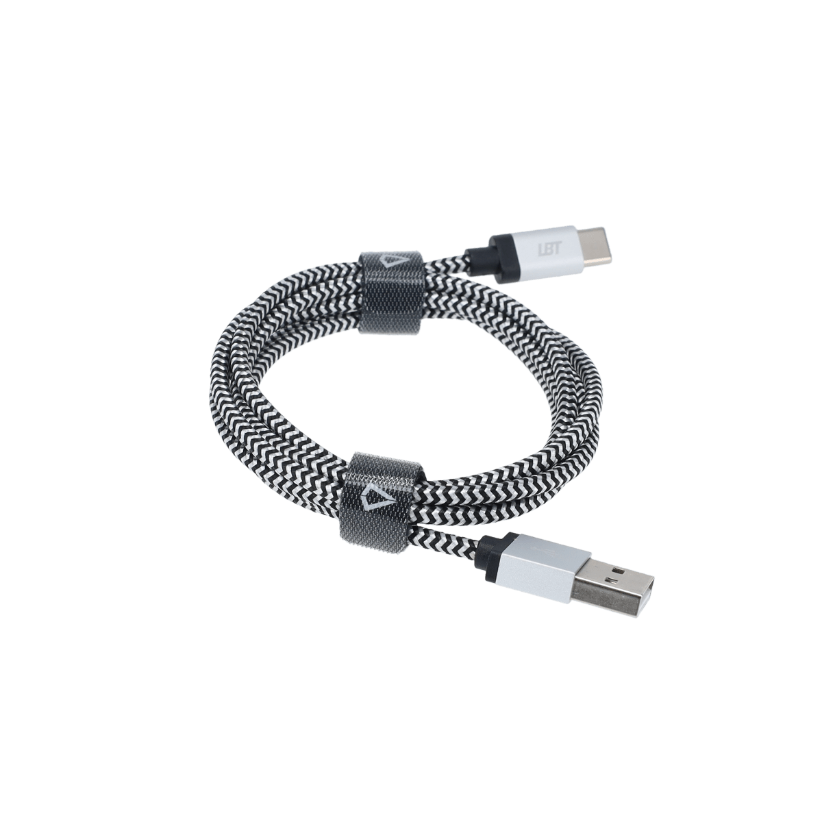 4 Ft. Braided Cable (USB-A to USB-C Cable)