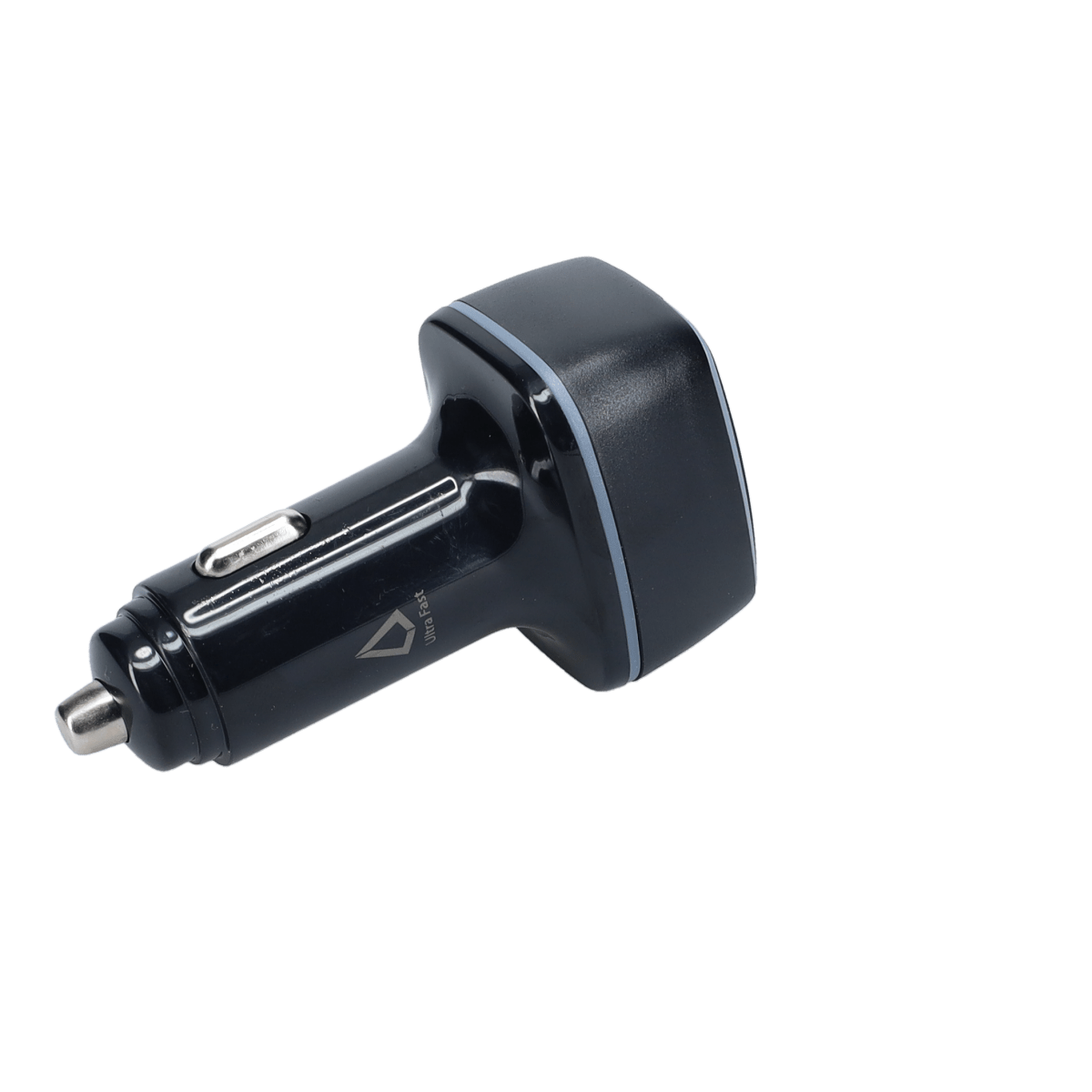 PD Car Charger with 2 extra USB-A ports (18W PD + 12W USB A)