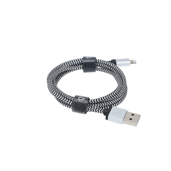 4 Ft. Braided Cable (USB-A to Lightning Cable)