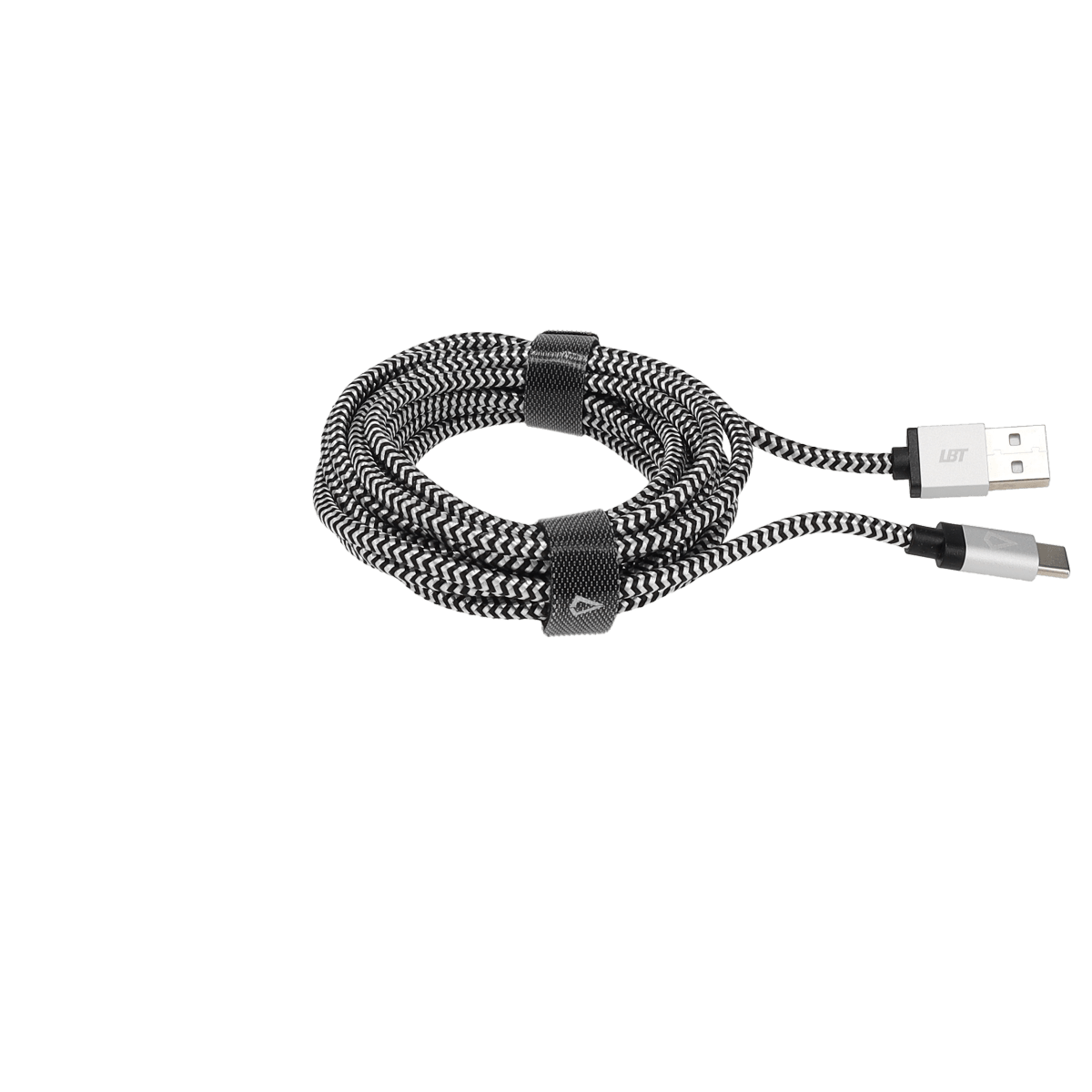 10 Ft. Braided Cable (USB-A to USB-C Cable)